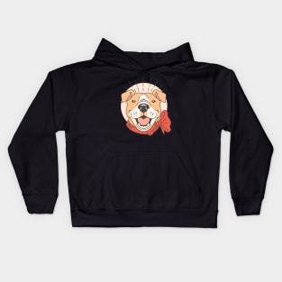 pitbull t shirt Kids Hoodie